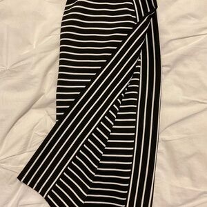 Striped Pencil Skirt